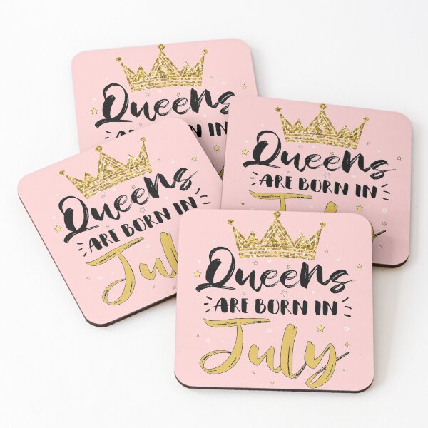 Item preview, Queens are born in July designed and sold by meedTee.