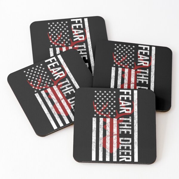 Item preview, Fear The Deer - Distressed USA flag deer graphic designed and sold by AJ-DesignCo.