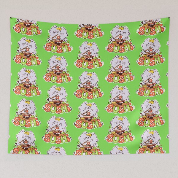Item preview, Sushi Cat designed and sold by machmigo.