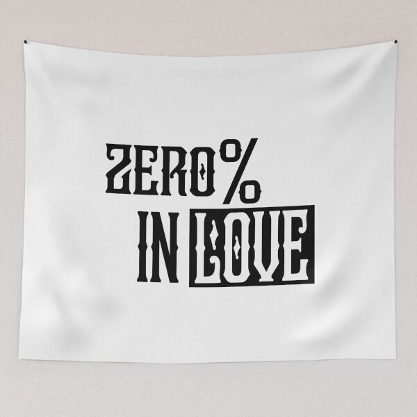 Item preview, Zero % In Love  designed and sold by Mohammed Sohail Khan.