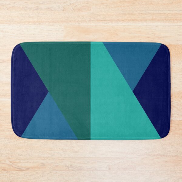 Item preview, Geometric Triangle Design Pattmer_blue_green designed and sold by Brontorino.