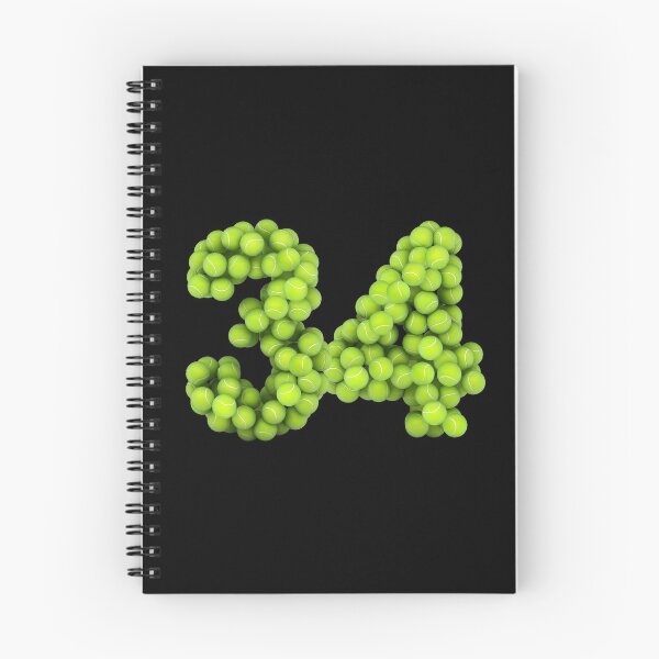 Item preview, Tennis Player Number 34 - Tennis Sports thirty-four Game Set Match 34 designed and sold by elhefe.