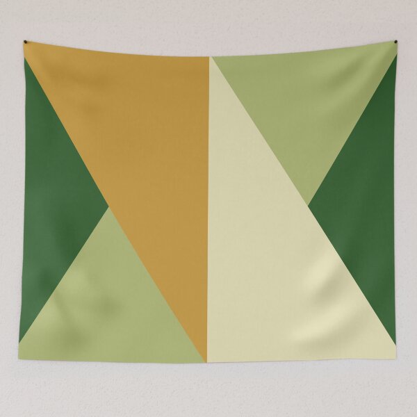 Item preview, Geometric Triangle Design Pattmer_orange_green designed and sold by Brontorino.