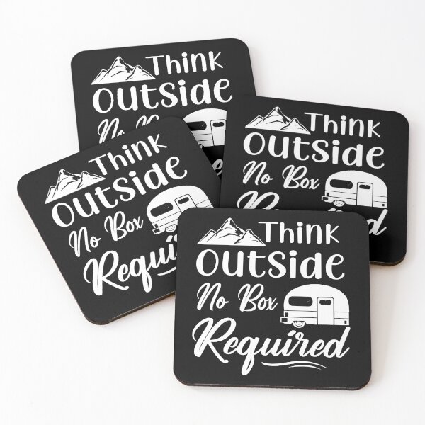 Item preview, Think outside no box required designed and sold by pnkpopcorn.