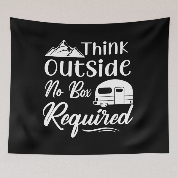 Item preview, Think outside no box required designed and sold by pnkpopcorn.