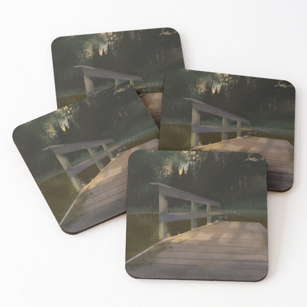 Item preview, Quiet pond - digital painting designed and sold by ThenaHoi.