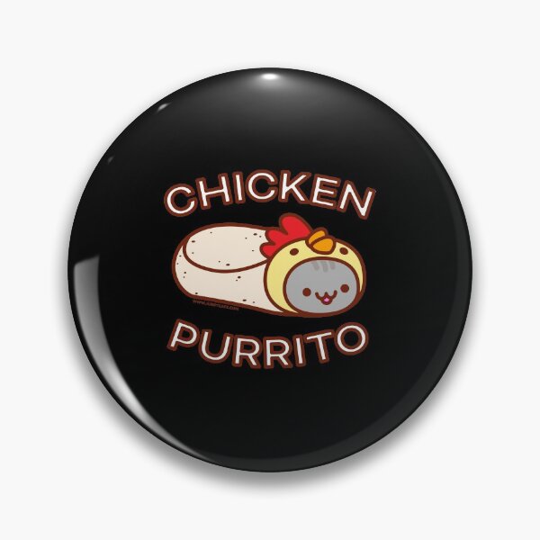 Item preview, Funny Cat Hoodie Chicken Purrito Cat Burrito designed and sold by beckergree.