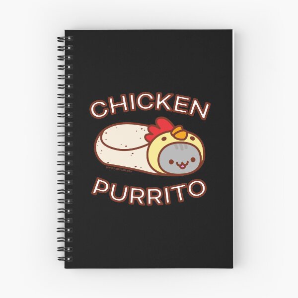Item preview, Funny Cat Hoodie Chicken Purrito Cat Burrito designed and sold by beckergree.