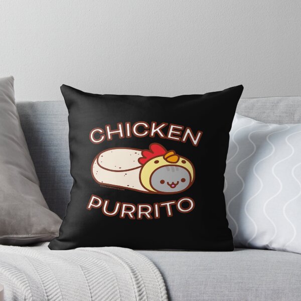 Item preview, Funny Cat Hoodie Chicken Purrito Cat Burrito designed and sold by beckergree.