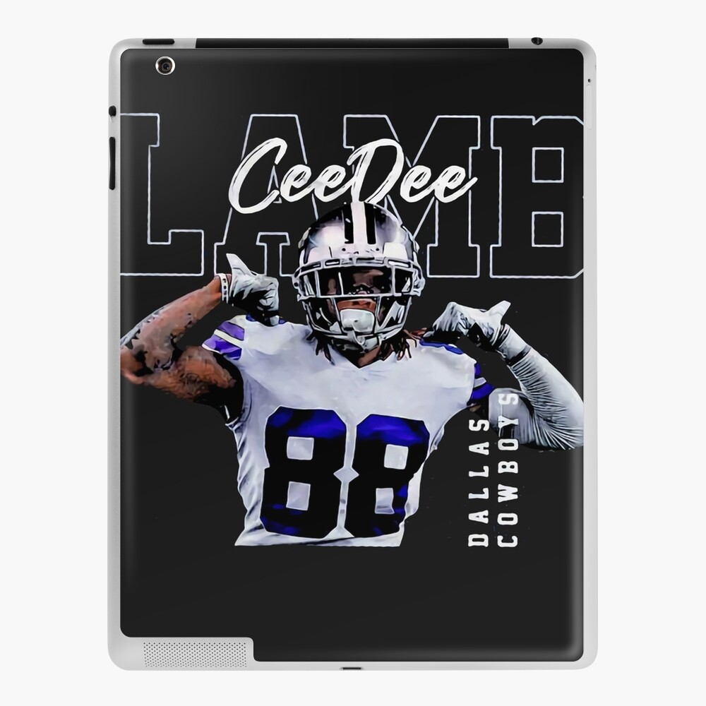 CeeDee Lamb Dallas Cowboys Youth Pixel Player 2.0 T-Shirt - Gray