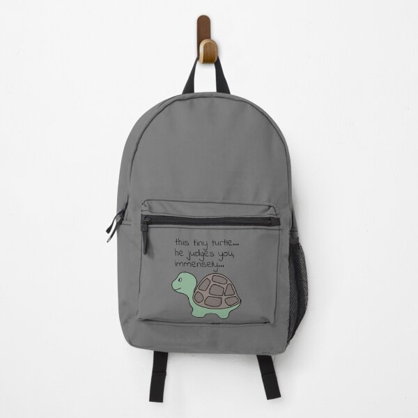 Item preview, this tiny turtle... he judges you, immensely... designed and sold by Minimalist Quotes and Sayings.