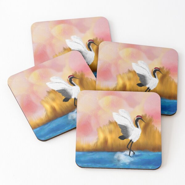 Item preview, A Crane in the Lake designed and sold by NatNessie.
