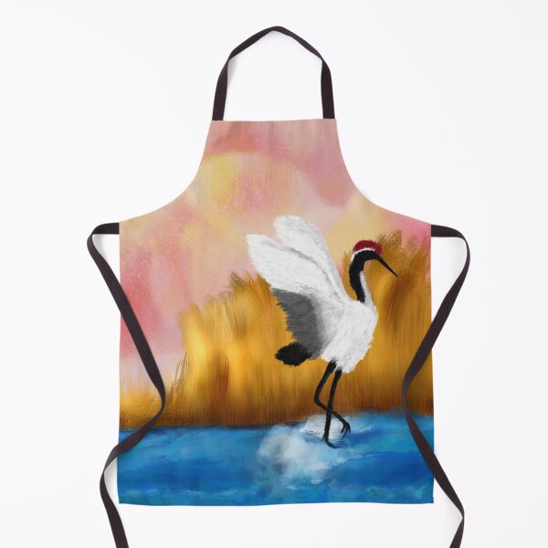 Item preview, A Crane in the Lake designed and sold by NatNessie.