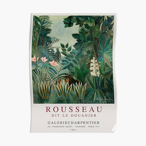 Rousseau Dit Le Douanier Poster