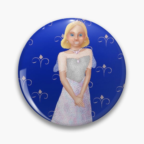 Artikelvorschau, Prinzessin Radiance mit blauem Hintergrund entworfen und verkauft von Fancy-Flair.