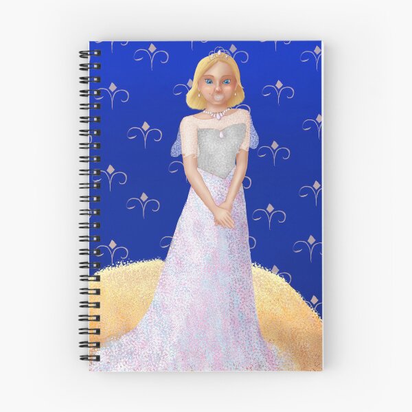 Item preview, Princess Radiance with Blue Background designed and sold by Fancy-Flair.