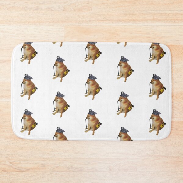 Item preview, Police Cheems designed and sold by SciathDe.