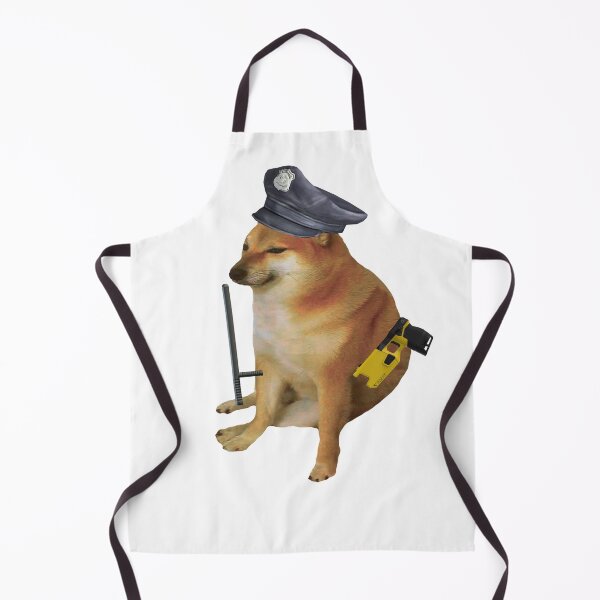 Item preview, Police Cheems designed and sold by SciathDe.