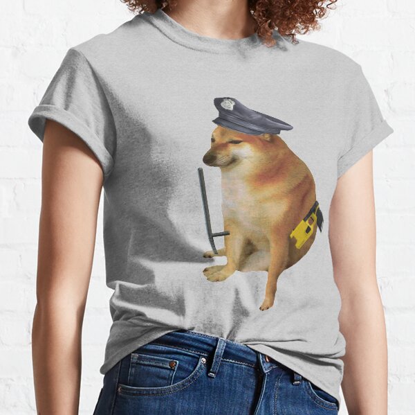 Item preview, Police Cheems designed and sold by SciathDe.