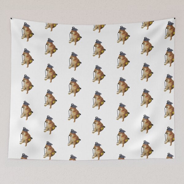 Item preview, Police Cheems designed and sold by SciathDe.