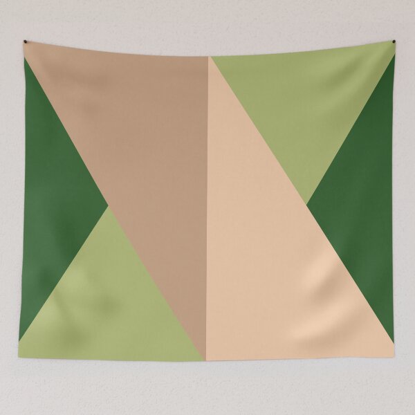 Item preview, Geometric Triangle Design Pattmer_skin_green designed and sold by Brontorino.