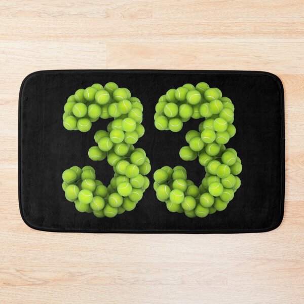Item preview, Tennis Player Number 33 - Tennis Sports thirty-three Game Set Match 33 designed and sold by elhefe.