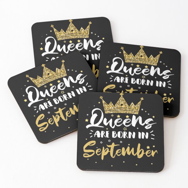 Item preview, Queens are born in September designed and sold by meedTee.