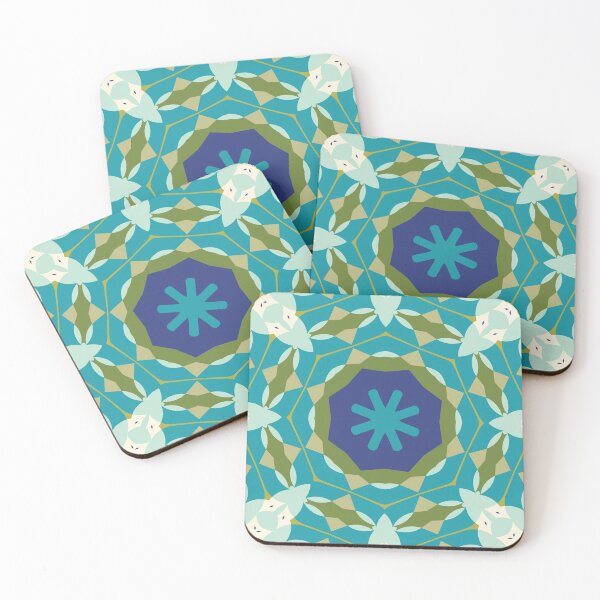 Artikelvorschau, Modern Flower Pattern Artwork 08 Color 02 entworfen und verkauft von Stefanie Boike.