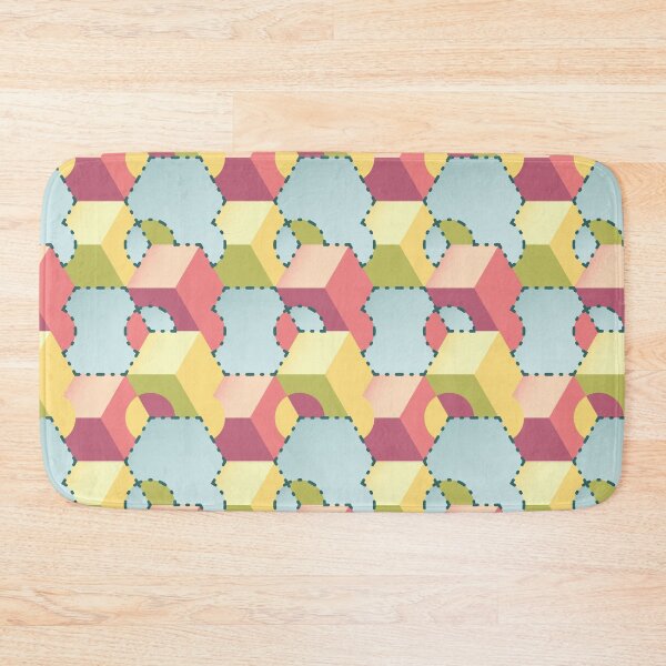 Item preview, hexagon cube pattern designed and sold by egg-pdf.