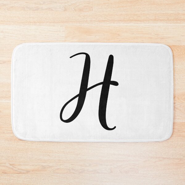 Item preview, Italic Monogram Letter H designed and sold by JustSeasons.