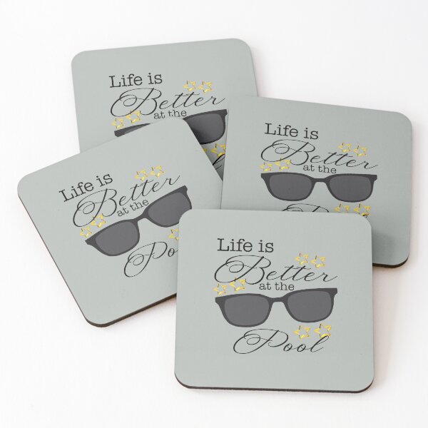 Item preview, Life is Better at the Pool designed and sold by smoochugs.