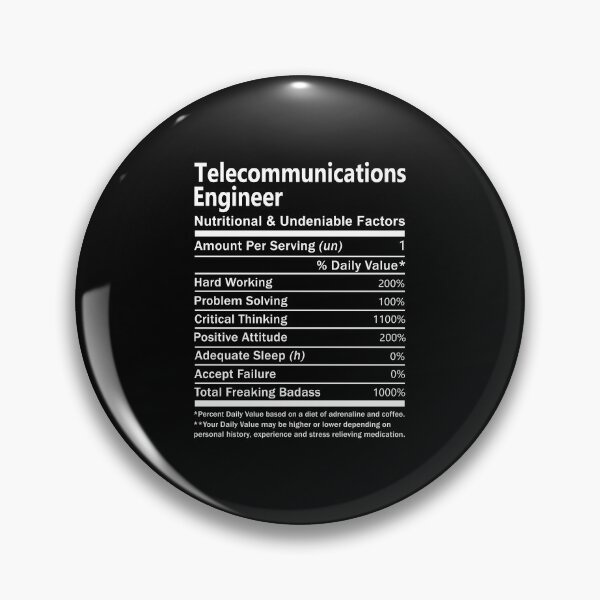 Item preview, Telecommunications Engineer T Shirt - Nutritional And Undeniable Factors Gift Item Tee designed and sold by jennynicho.