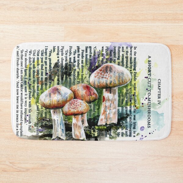 Item preview, A Short Cut to Mushrooms designed and sold by CariJohnstonArt.
