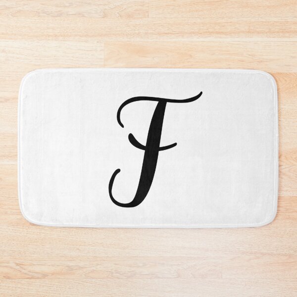 Item preview, Italic Monogram Letter F designed and sold by JustSeasons.