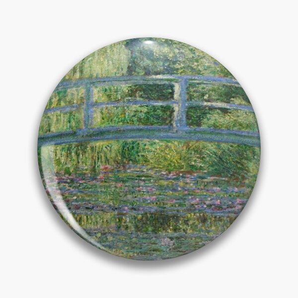 Artikelvorschau, Claude Monet - Brücke über einen Teich mit Seerosen entworfen und verkauft von Vivanne-art.