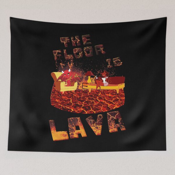 Item preview, The floor is lava designed and sold by MrJean.