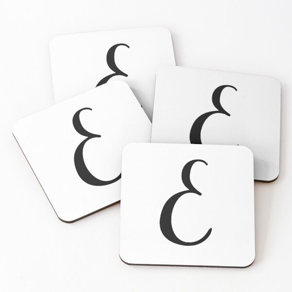 Item preview, Italic Monogram Letter E designed and sold by JustSeasons.