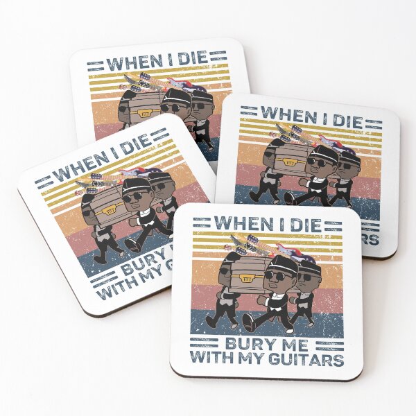 Item preview, When I Die Bury Me With My Guitars designed and sold by shlebah.