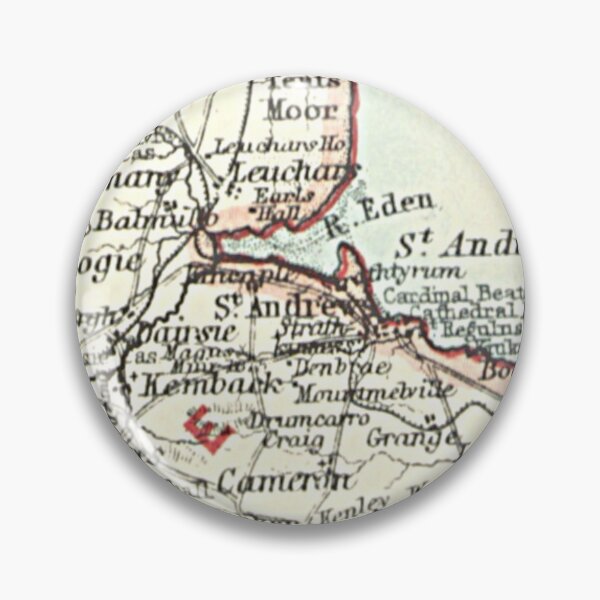 Item preview, ST ANDREWS & surrounding area map 1899 designed and sold by yourscotland.