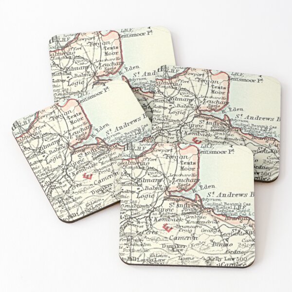 Item preview, ST ANDREWS & surrounding area map 1899 designed and sold by yourscotland.