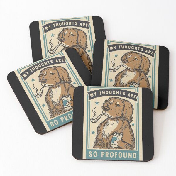 Item preview, DRUNK DOG AND PROFOUND THOUGHTS designed and sold by AstroHitter.