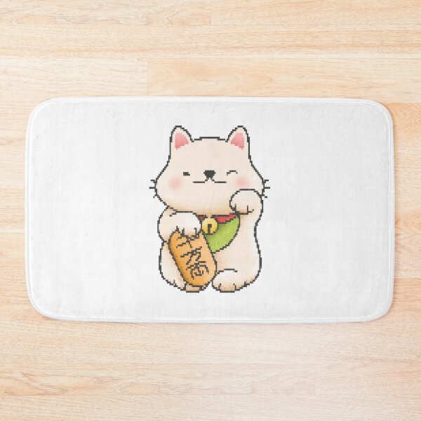Item preview, Pixel lucky cat designed and sold by Trendy Merch 90.