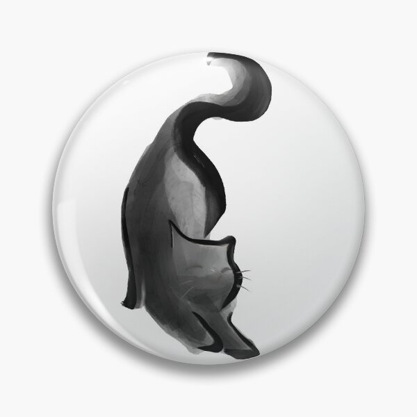 Item preview, Cat Stretching designed and sold by mushin-.