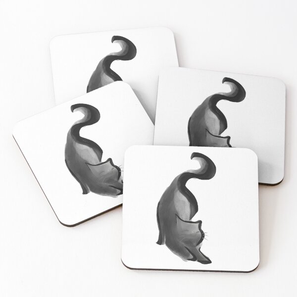 Item preview, Cat Stretching designed and sold by mushin-.