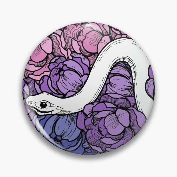 Artikelvorschau, Bisexueller Stolz Blumenschlangen-Design entworfen und verkauft von izzychar.