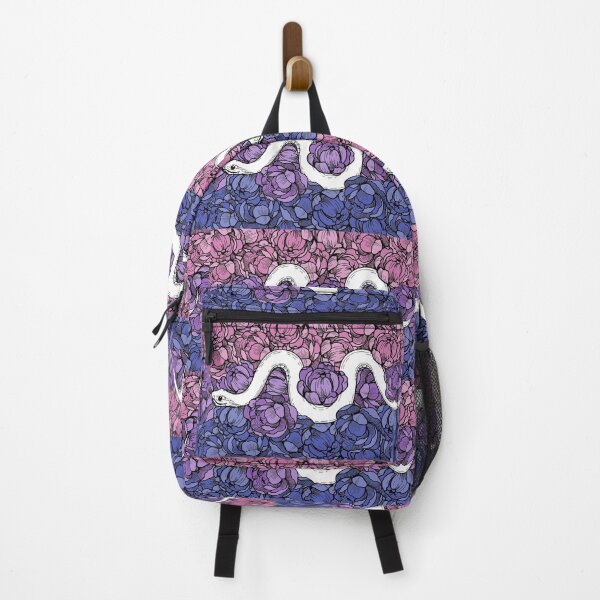 Item preview, Bisexual Pride Floral Snake Design designed and sold by izzychar.