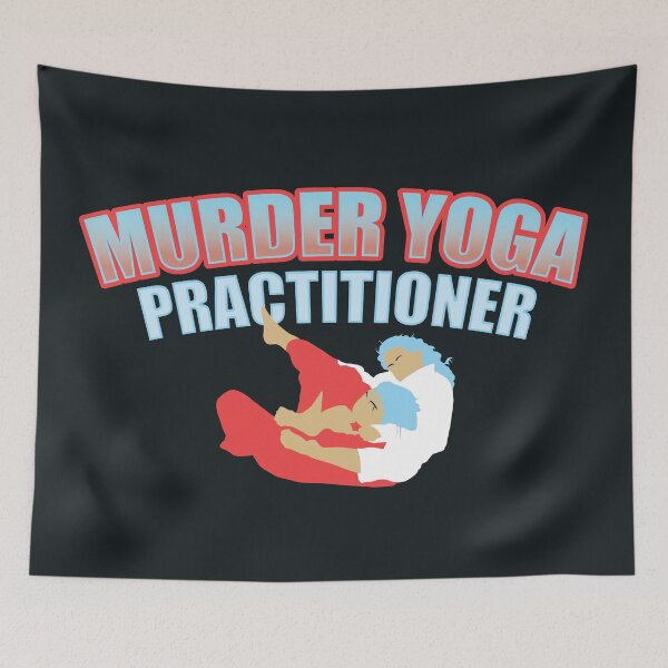 Item preview, BJJ - Murder Yoga Practitioner designed and sold by Eye on the Blueline.