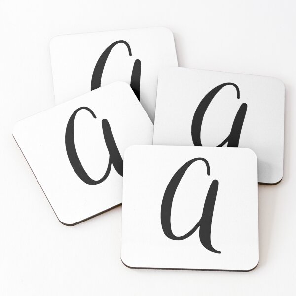 Item preview, Italic Monogram Letter A designed and sold by JustSeasons.