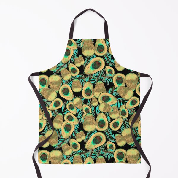 Item preview, Vintage avocado salad pattern by Marcia Ribeiro designed and sold by bymarciaribeiro.