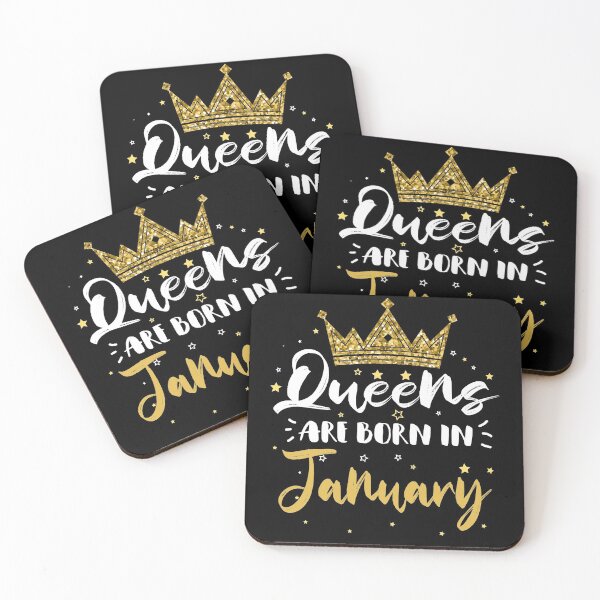 Item preview, Queens are born in January designed and sold by meedTee.